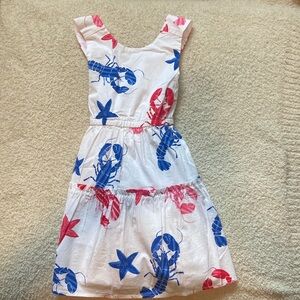 J.Crew criss cross lobster dress. New with tags, size 6.